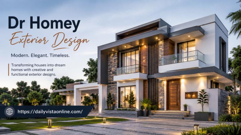 Dr Homey Exterior Design – A Complete Guide to Modern and Stylish Home Exteriors